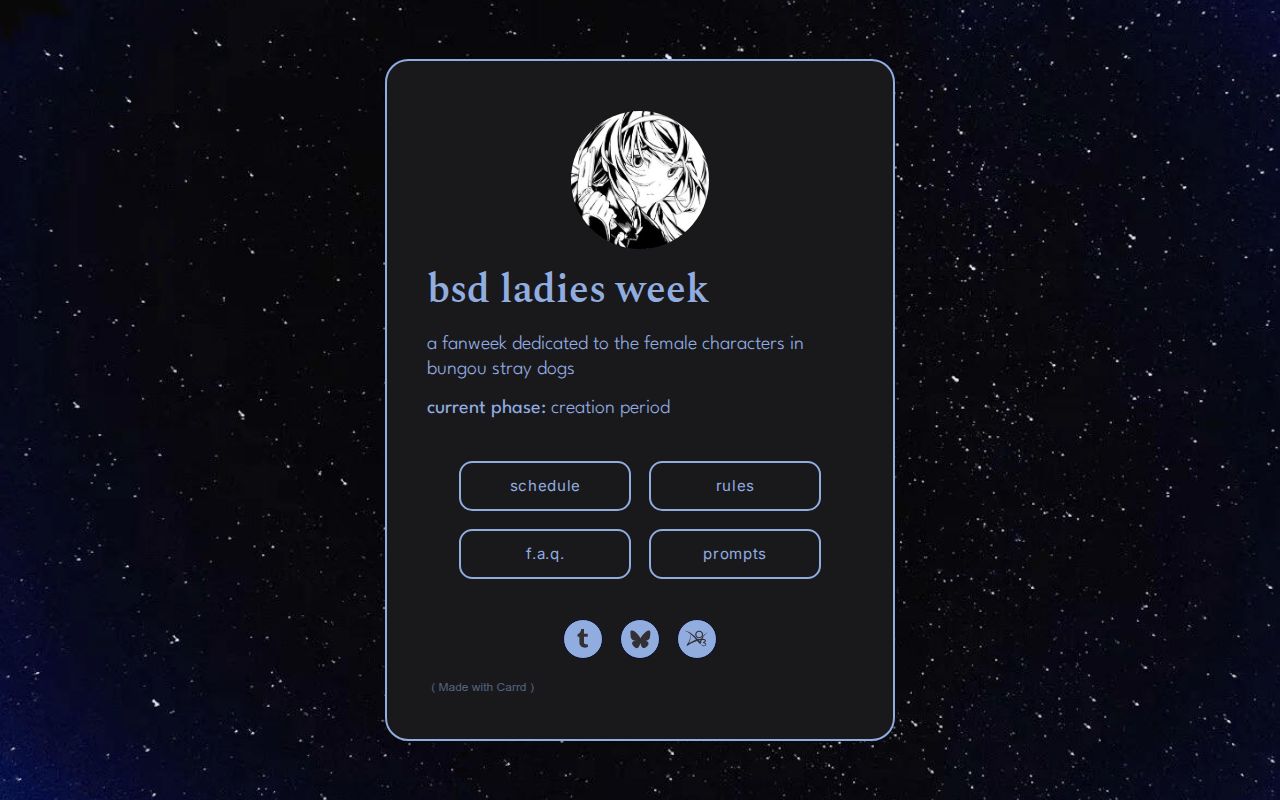 bsd ladies week